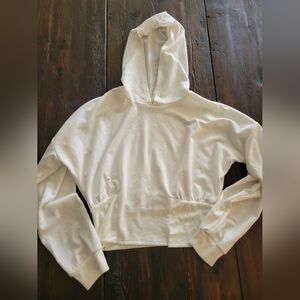 Heart Hips Off-White Hoodie Sweatshirt